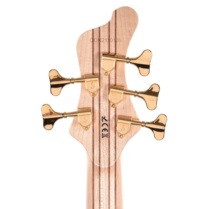 Mayones MB Comodous 5 MDi Trans Dirty Purple Satin Bass Guitars / 5-String or More