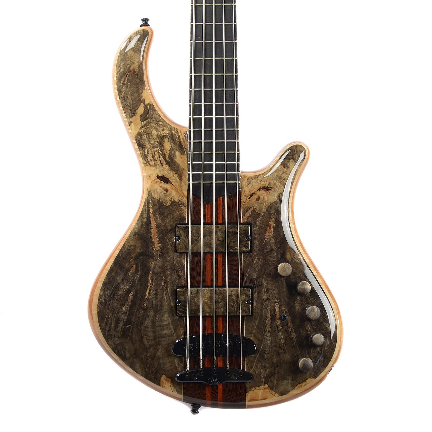 Mayones Patriot 5 35th Anniversary Buckeye Burl Bass Guitars / 5-String or More