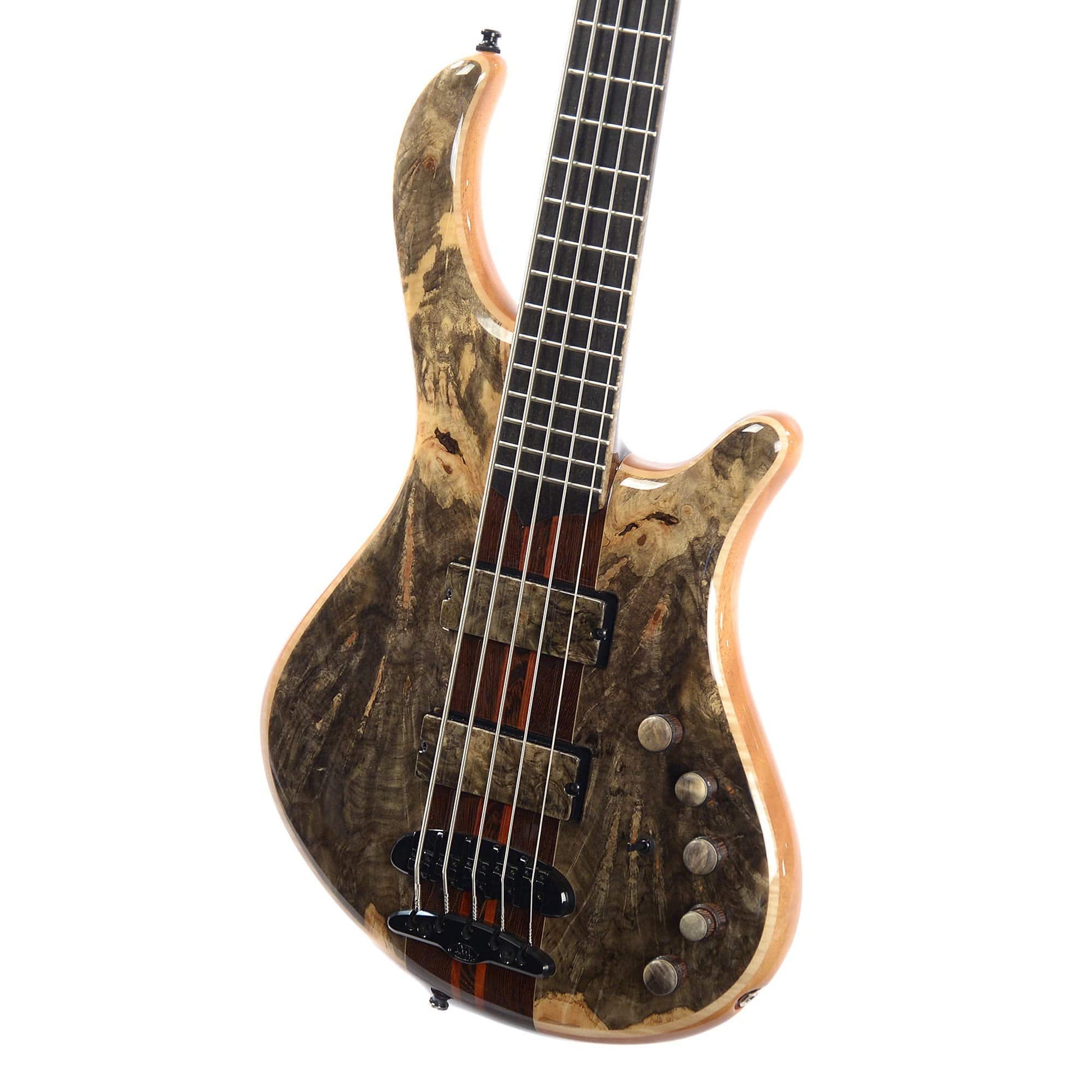 Mayones Patriot 5 35th Anniversary Buckeye Burl Bass Guitars / 5-String or More