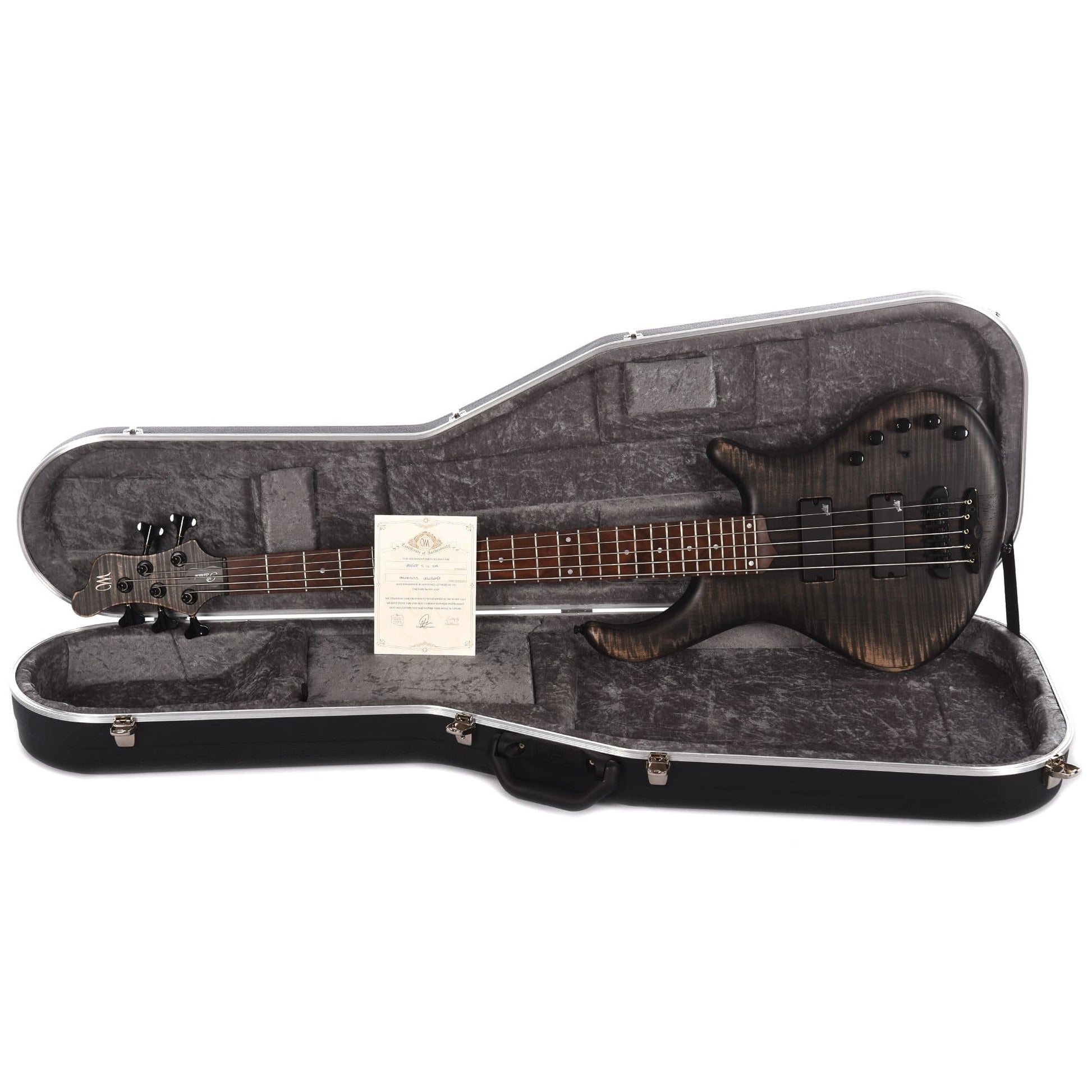 Mayones Patriot Classic 5-String Antique Black Matte Finish Bass Guitars / 5-String or More