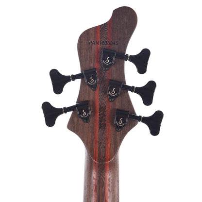 Mayones Patriot Classic 5-String Jeans Black 2-Tone Blue Burst Matte Bass Guitars / 5-String or More