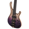 Mayones Viking 5-String Jeans Black Purple Horizon w/Bartolini M34 Soapbars Bass Guitars / 5-String or More