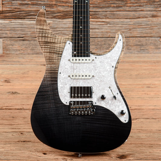 Mayones Aquila HSS Black Gradient Electric Guitars / Solid Body