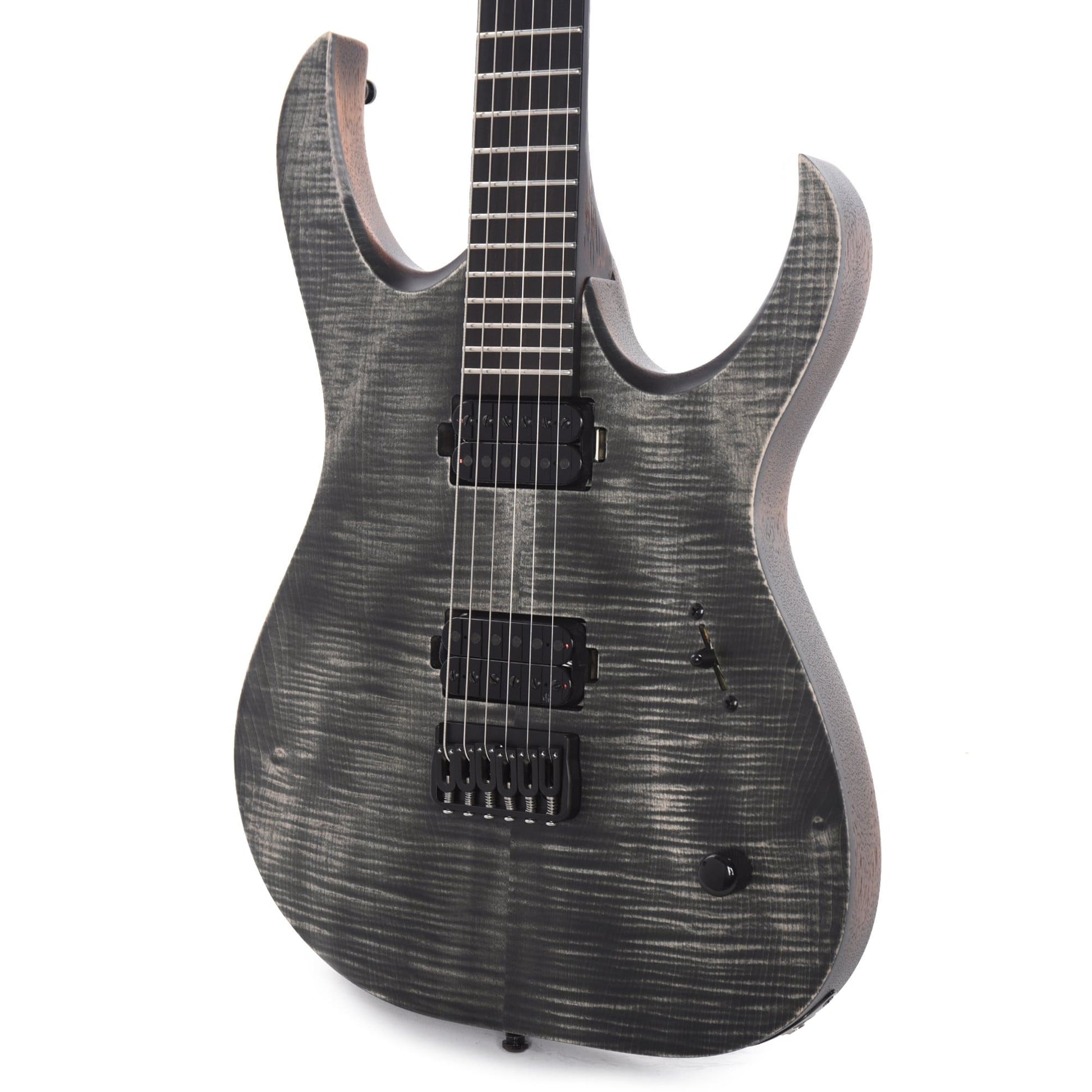 Mayones Duvell Elite 6 Antique Black Matte Electric Guitars / Solid Body