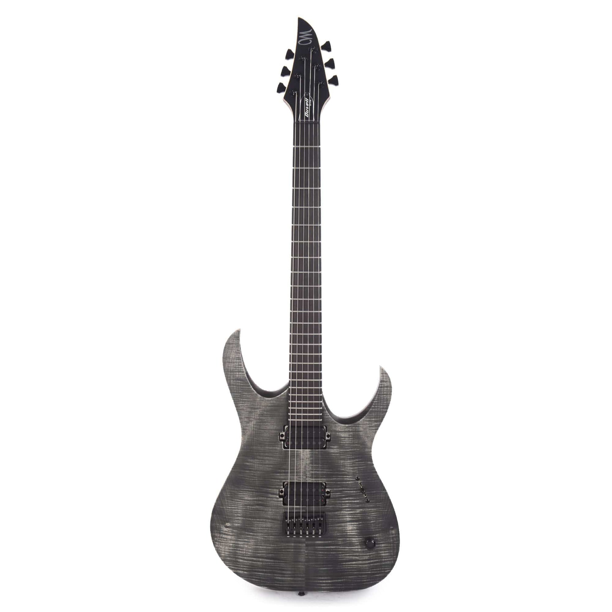 Mayones Duvell Elite 6 Antique Black Matte Electric Guitars / Solid Body