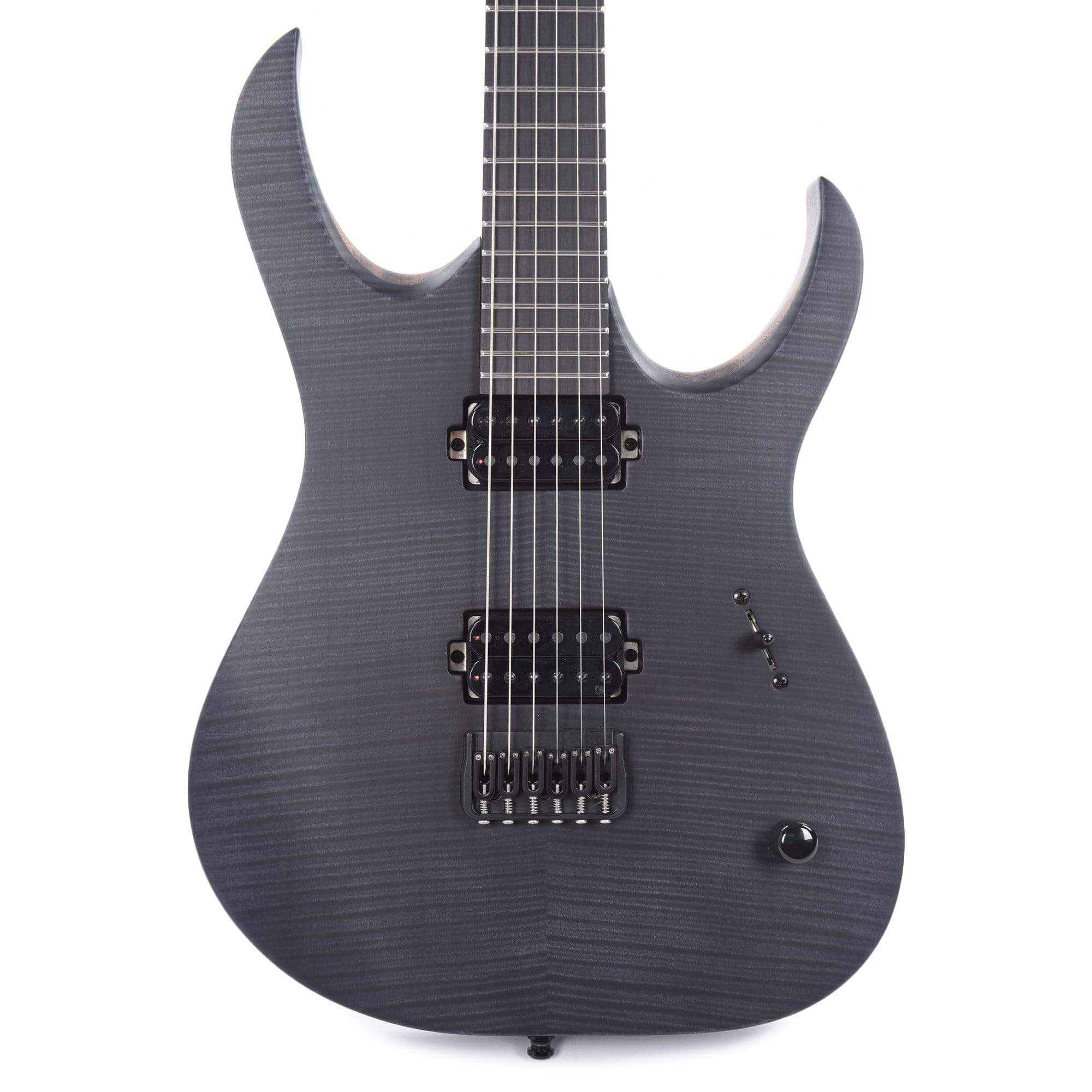 Mayones Duvell Elite 6 Flamed Maple Black – Chicago Music Exchange
