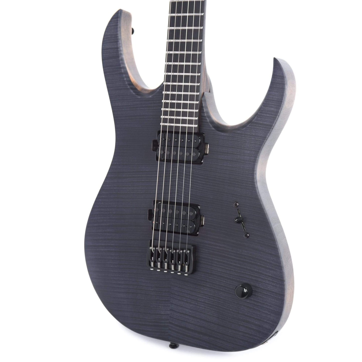 Mayones Duvell Elite 6 Flamed Maple Black Electric Guitars / Solid Body