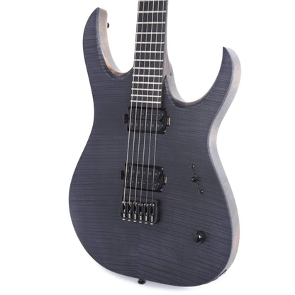 Mayones Duvell Elite 6 Flamed Maple Black Electric Guitars / Solid Body