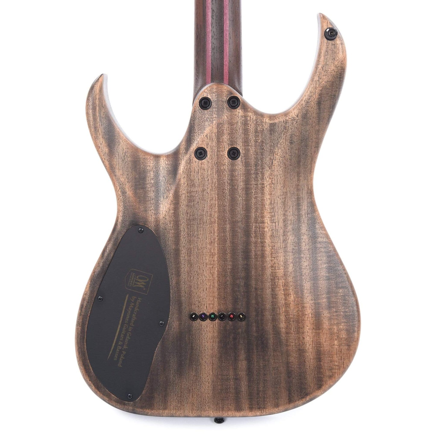 Mayones Duvell Elite 6 Flamed Maple Black Electric Guitars / Solid Body