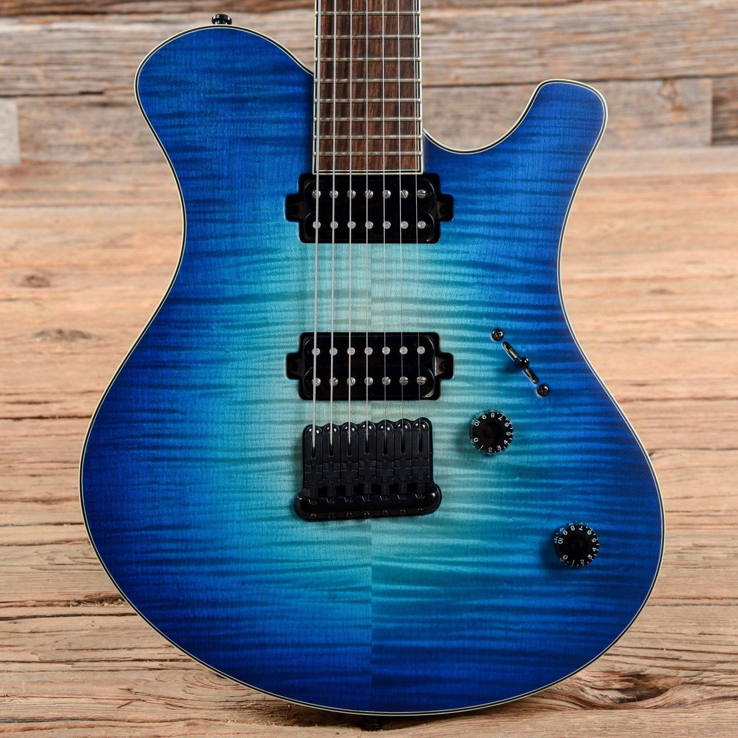 Mayones Legend 7 3-Tone Blue Burst 2014 Electric Guitars / Solid Body