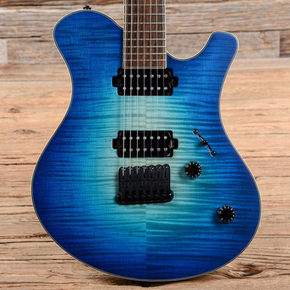 Mayones Legend 7 3-Tone Blue Burst 2014 Electric Guitars / Solid Body