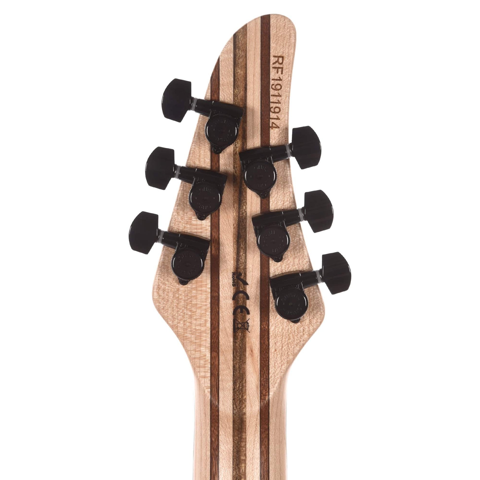 Mayones Regius 6 Flamed Maple Graphite Gloss Electric Guitars / Solid Body