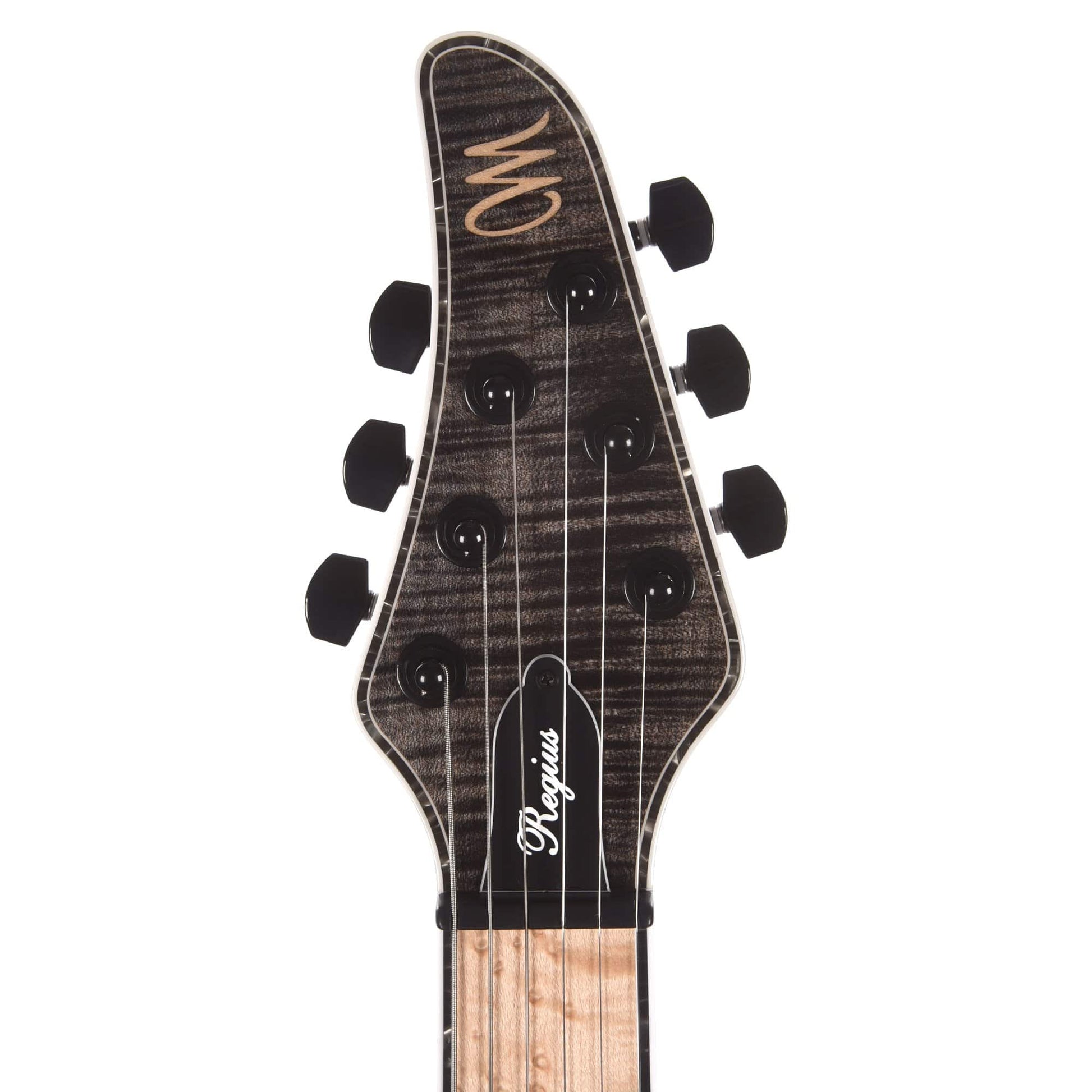 Mayones Regius 6 Flamed Maple Graphite Gloss Electric Guitars / Solid Body