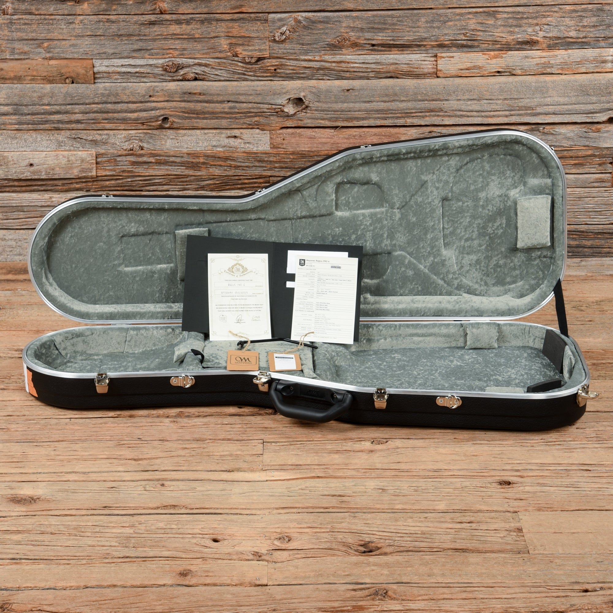 Mayones Regius 6 Pro Dirty Blue Burst Gloss – Chicago Music Exchange