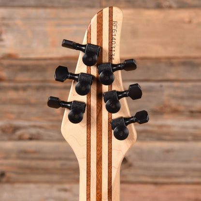 Mayones Regius 6 Transparent Black Electric Guitars / Solid Body