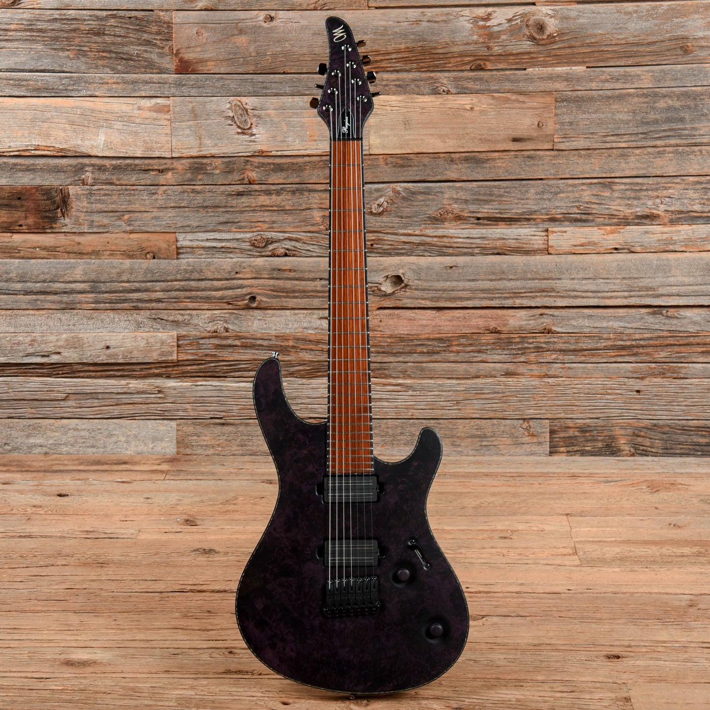 Mayones Regius 7 Purple Burl Electric Guitars / Solid Body