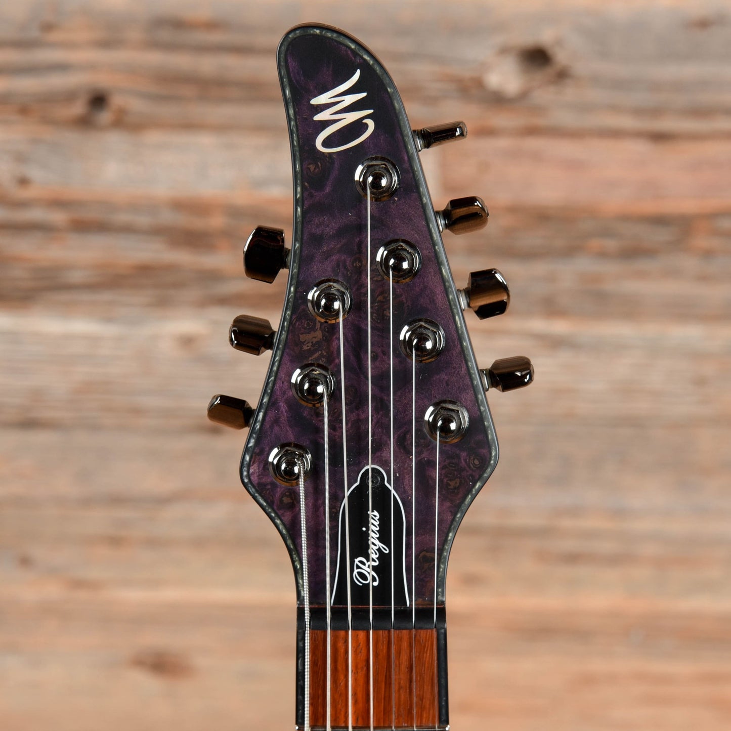 Mayones Regius 7 Purple Burl Electric Guitars / Solid Body