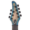 Mayones Regius 7-String Jeans Black 2-Tone Blue Burst Gloss Electric Guitars / Solid Body