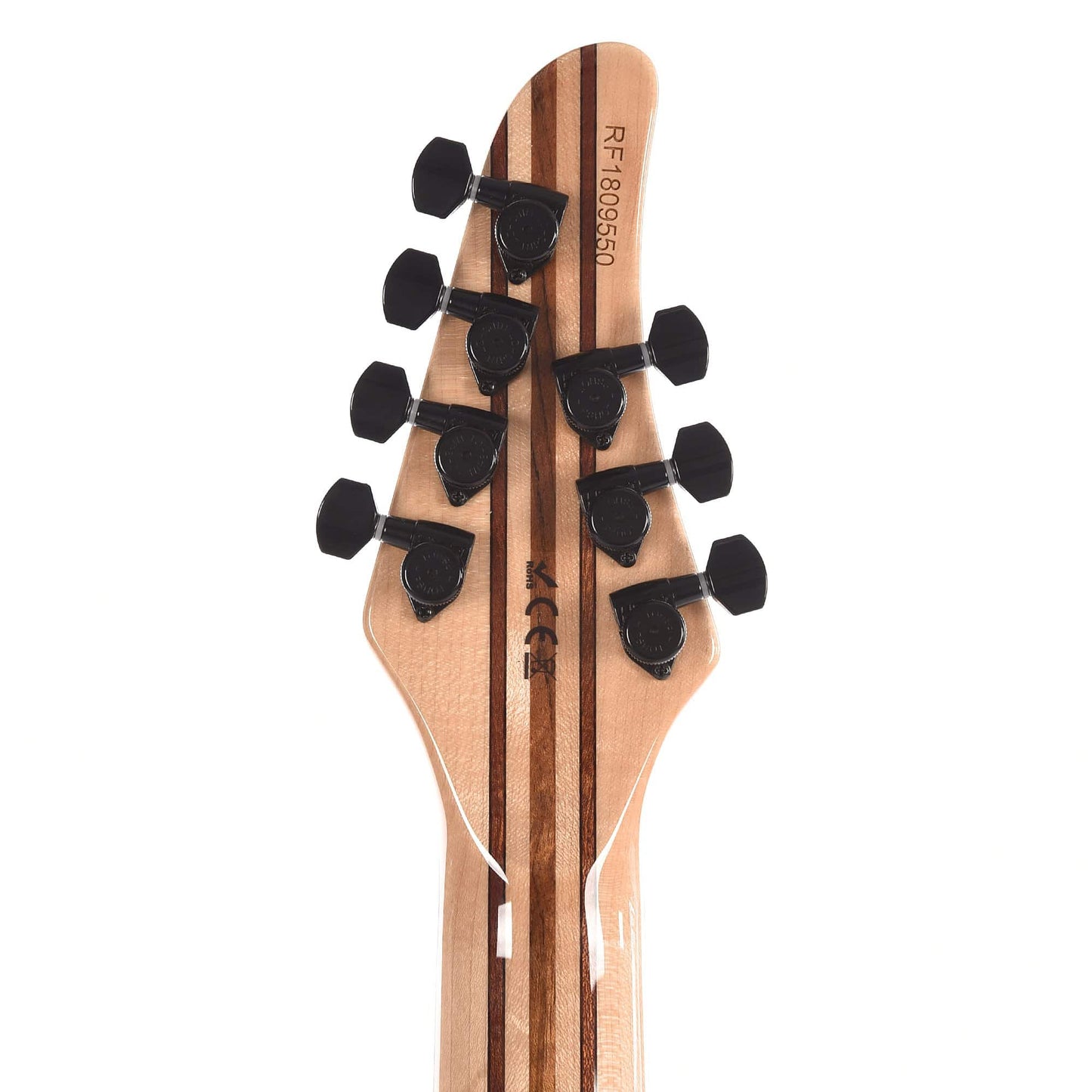 Mayones Regius 7-String Jeans Black 2-Tone Blue Burst Gloss Electric Guitars / Solid Body