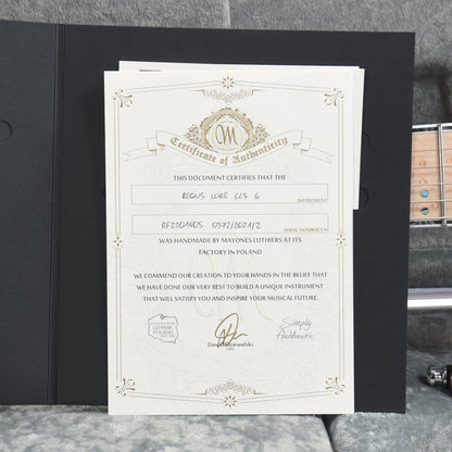 Mayones Regius Core Classic 6 3-Tone Blue Burst Electric Guitars / Solid Body