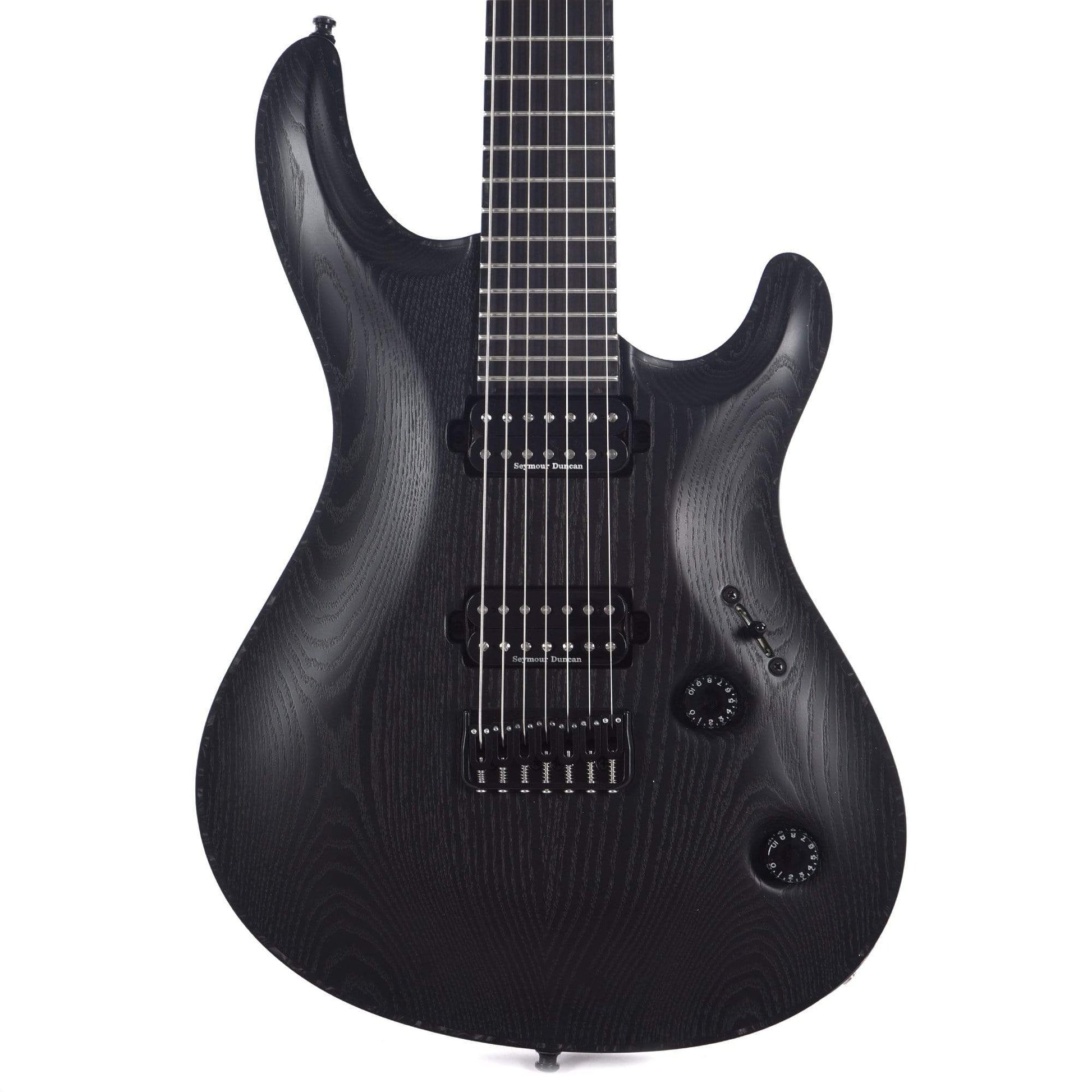 Mayones Regius Core Gothic 7-String Black w/Seymour Duncan JB/Jazz Electric Guitars / Solid Body