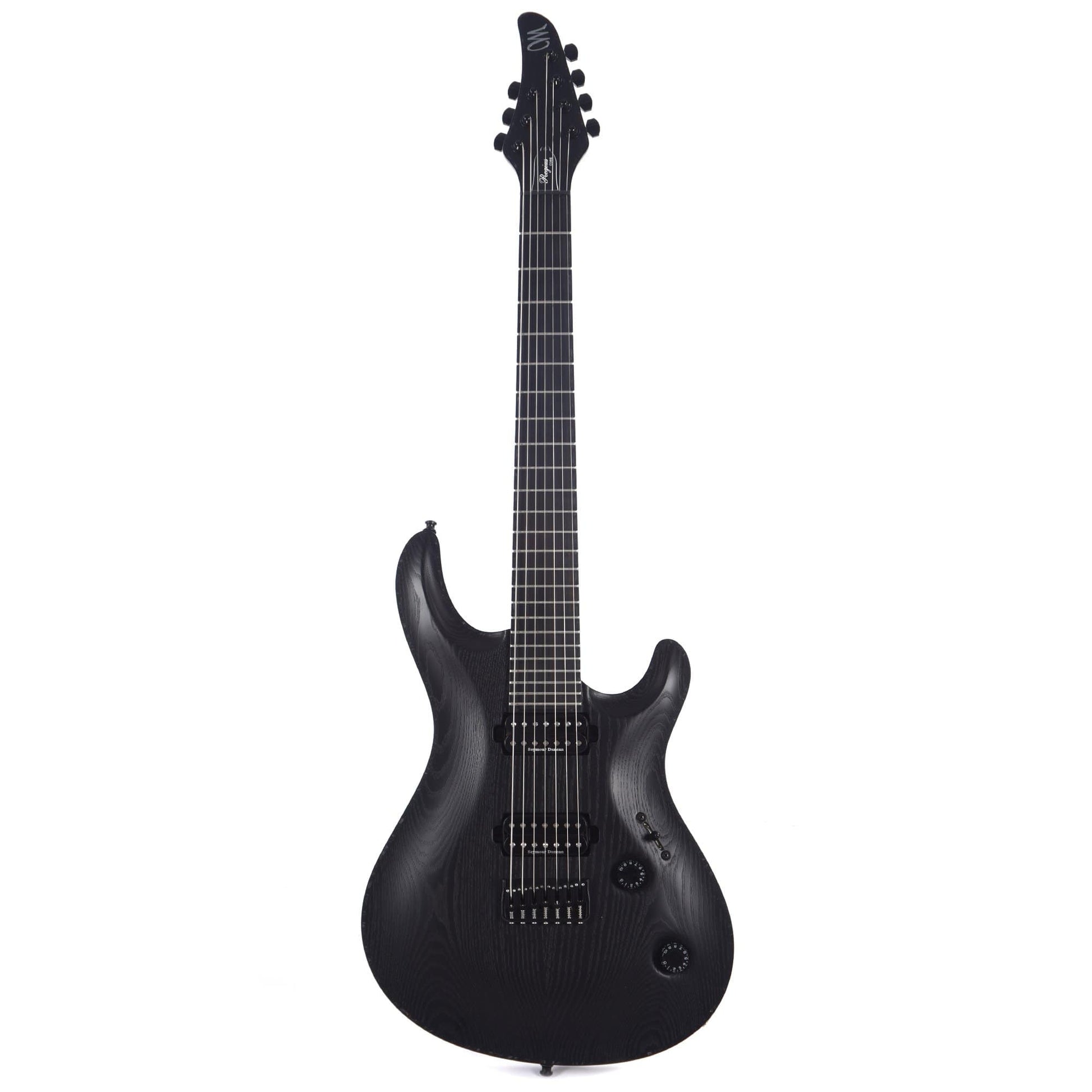 Mayones Regius Core Gothic 7-String Black w/Seymour Duncan JB/Jazz Electric Guitars / Solid Body
