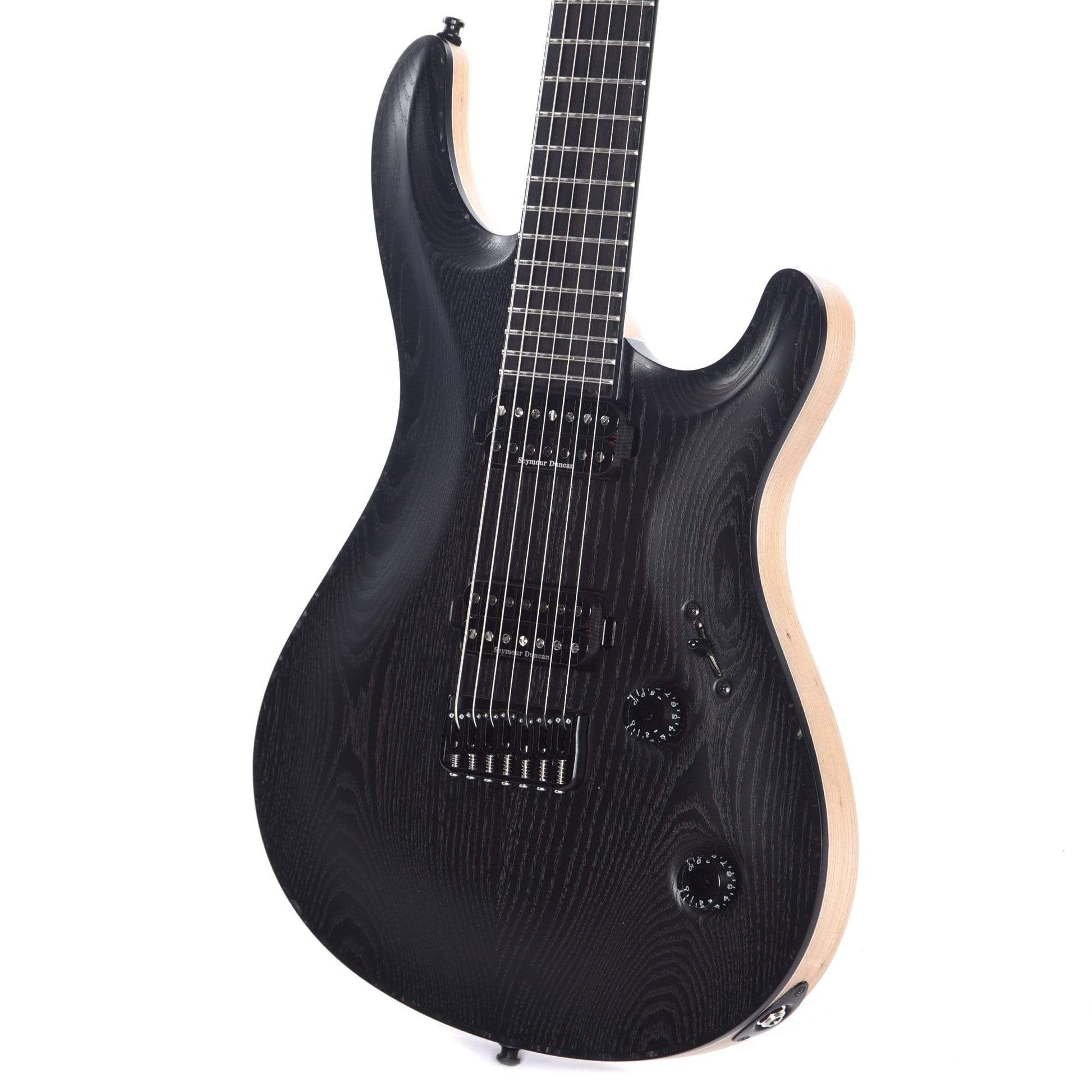 Mayones Regius Core Gothic 7-String Black w/Seymour Duncan JB/Jazz Electric Guitars / Solid Body