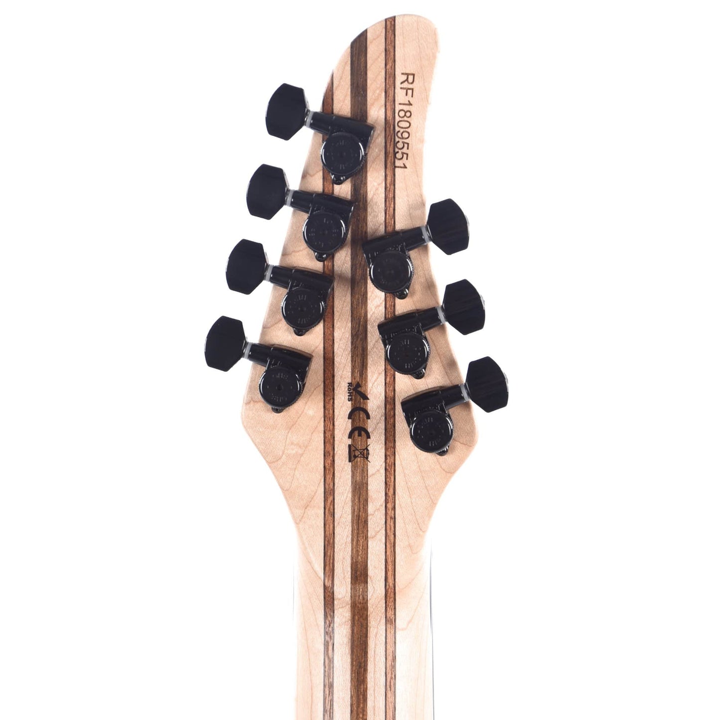 Mayones Regius Core Gothic 7-String Black w/Seymour Duncan JB/Jazz Electric Guitars / Solid Body