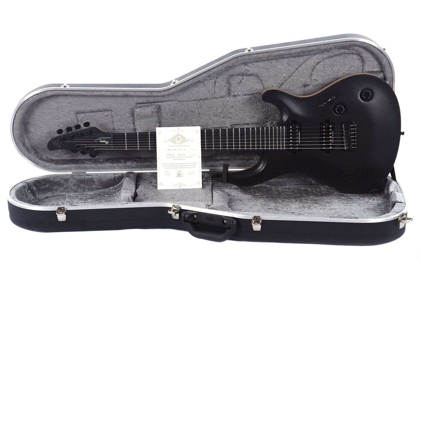 Mayones Regius Core Gothic 7-String Black w/Seymour Duncan JB/Jazz Electric Guitars / Solid Body