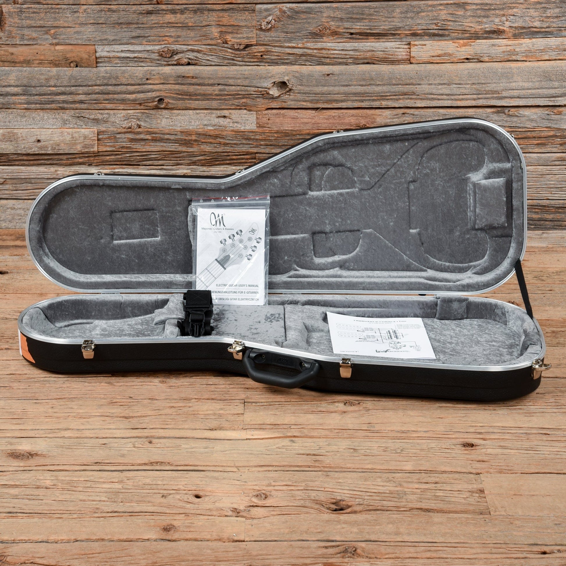 Mayones Regius Gothic Black Electric Guitars / Solid Body