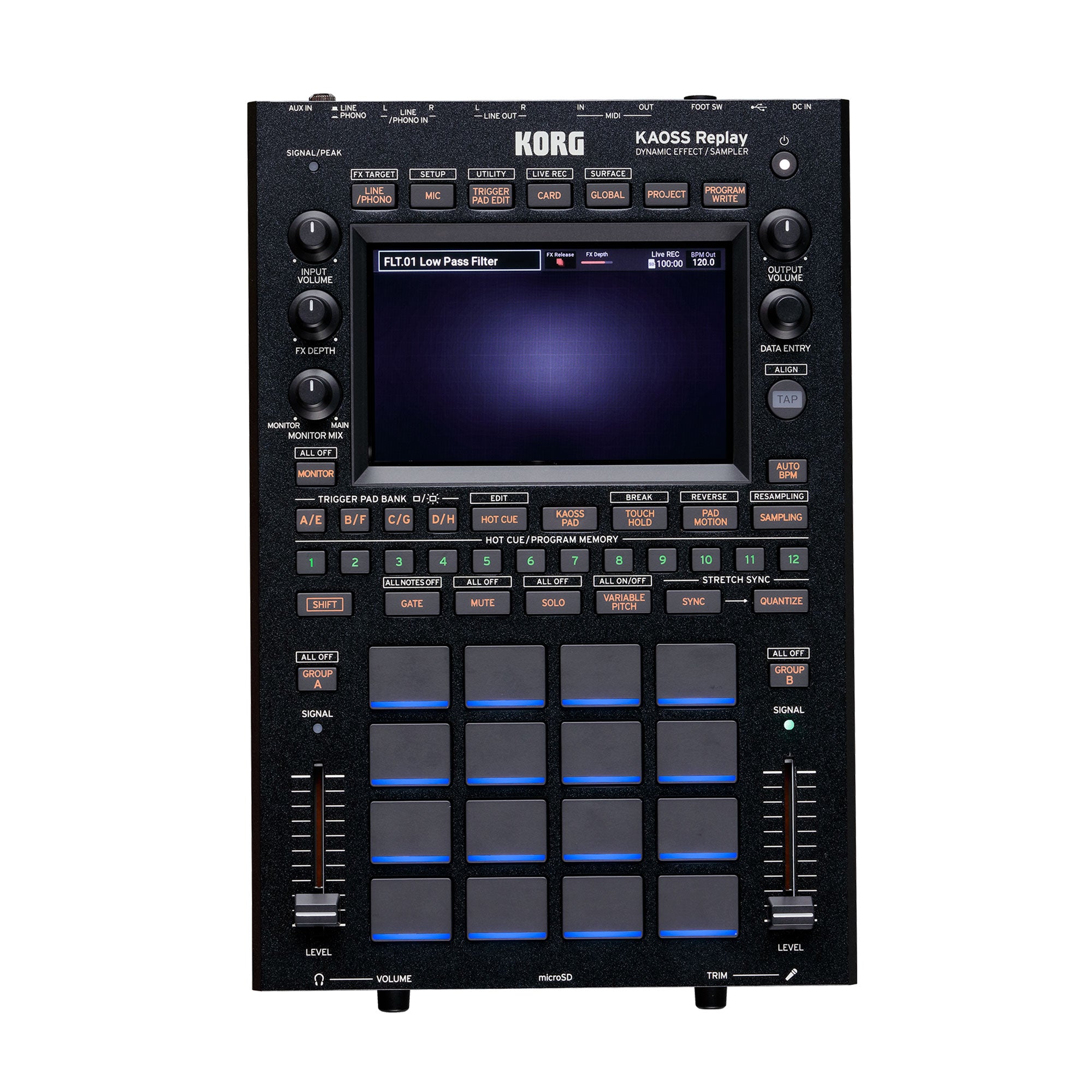 Korg KAOSS Replay Dynamic Effects Processor & Sampler – Chicago