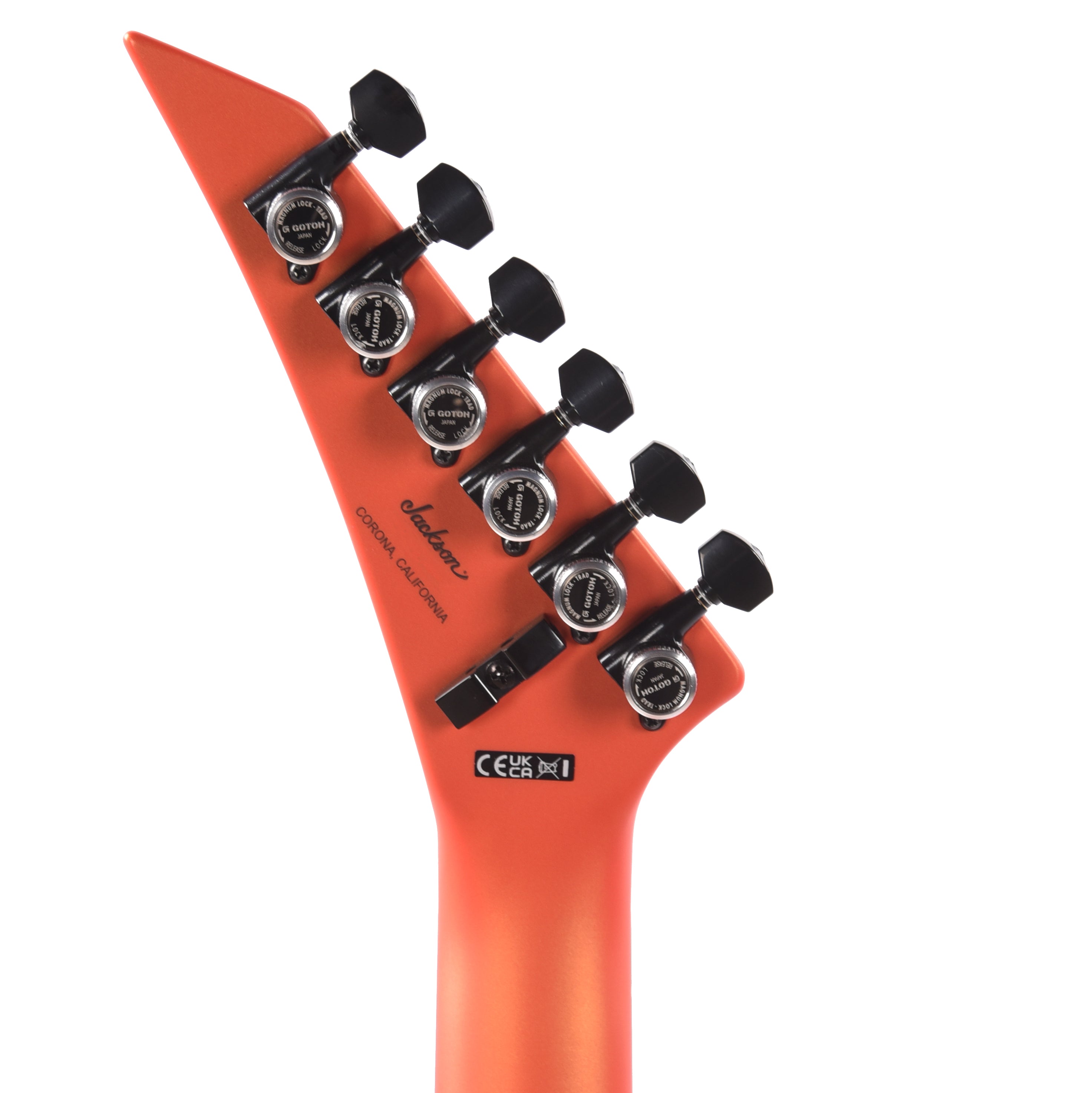 Jackson American Series Soloist SL2MG Satin Lambo Orange