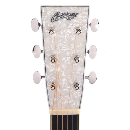 Collings OM1 Jet Black Top Doghair Back/Sides w/Pearloid Pickguard