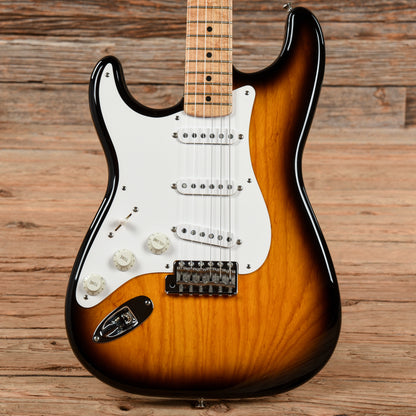 Fender Custom Classic 1957 Stratocaster Gene Baker 2-Tone Sunburst 1995 LEFTY