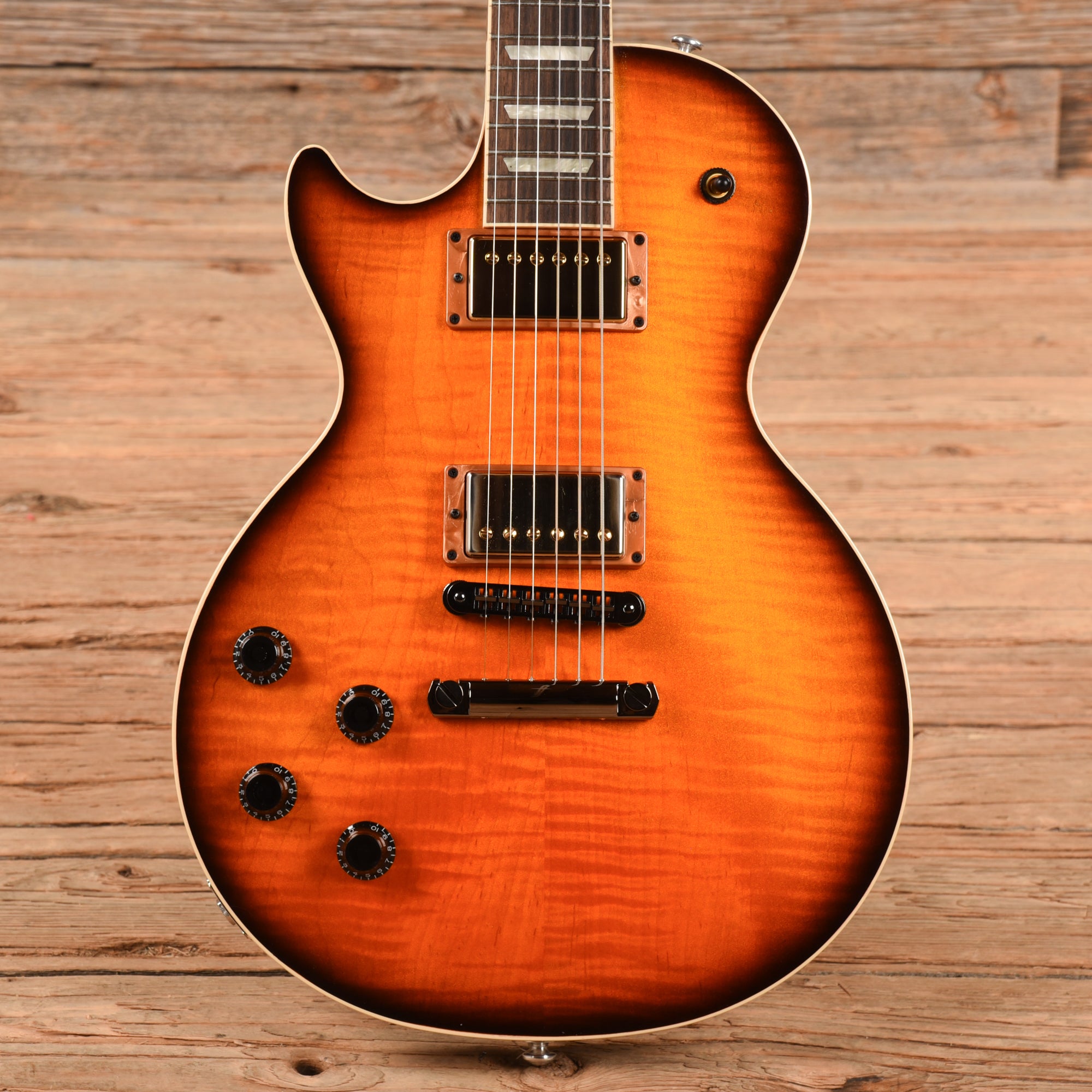 Gibson Mod Shop Les Paul Standard Orange Sparkle Burst 2022 LEFTY