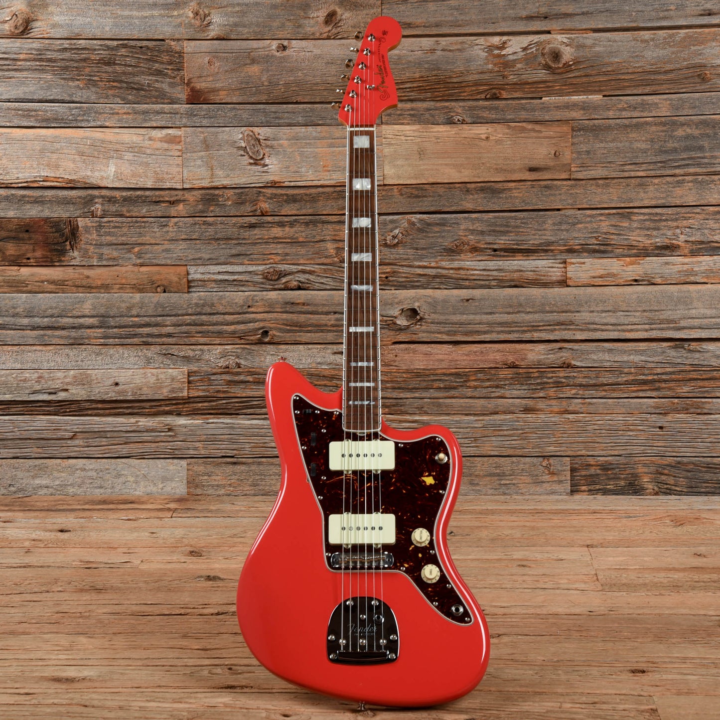 Fender Limited Edition 60th Anniversary Jazzmaster w/ Matching Headstock Fiesta Red 2018