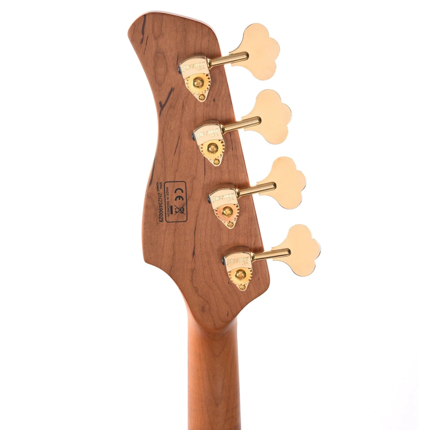 Sire Marcus Miller V10 DX Flame Maple/Swamp Ash 4-String Tobacco Sunburst