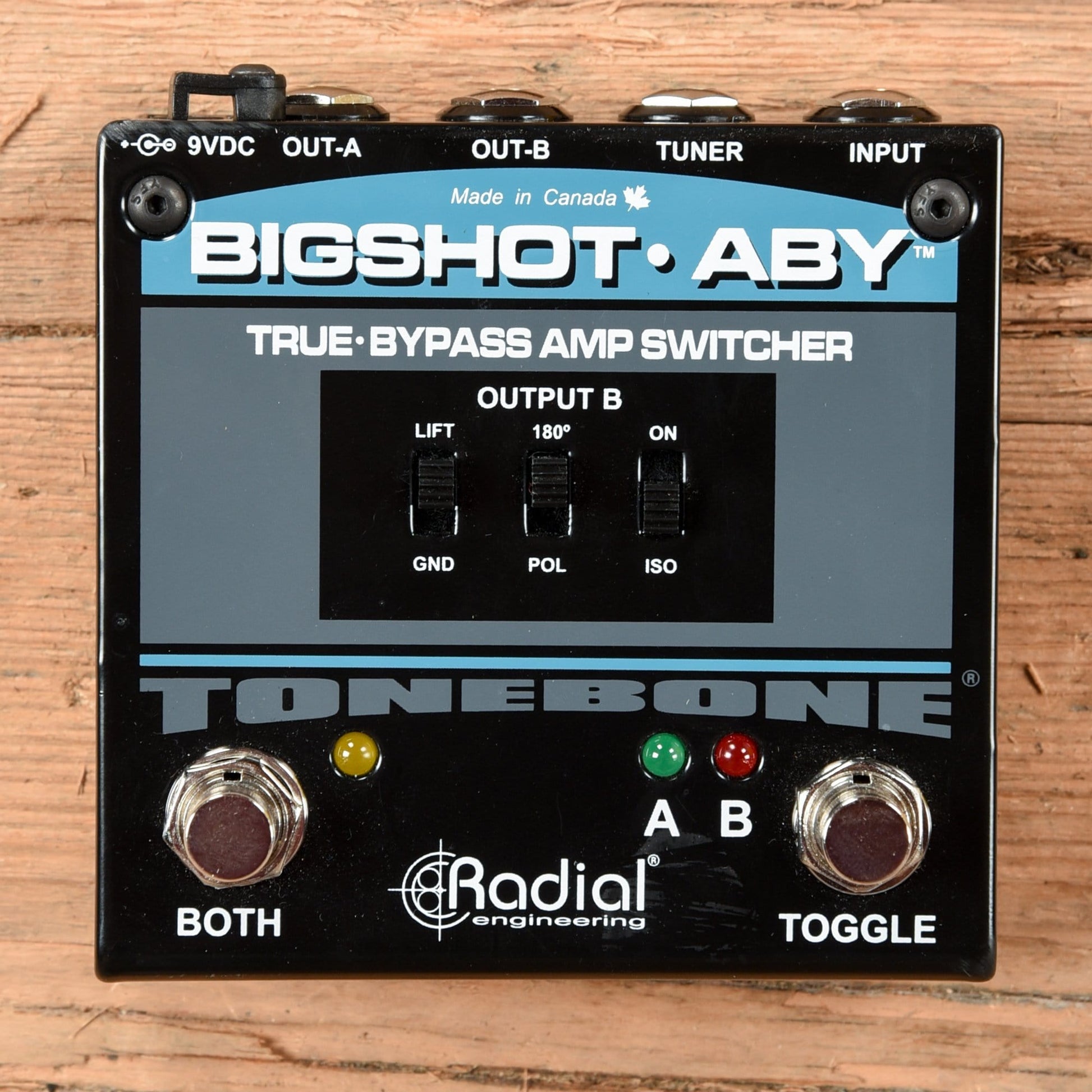 Radial Bigshot ABY True-Bypass Amp Switcher V2