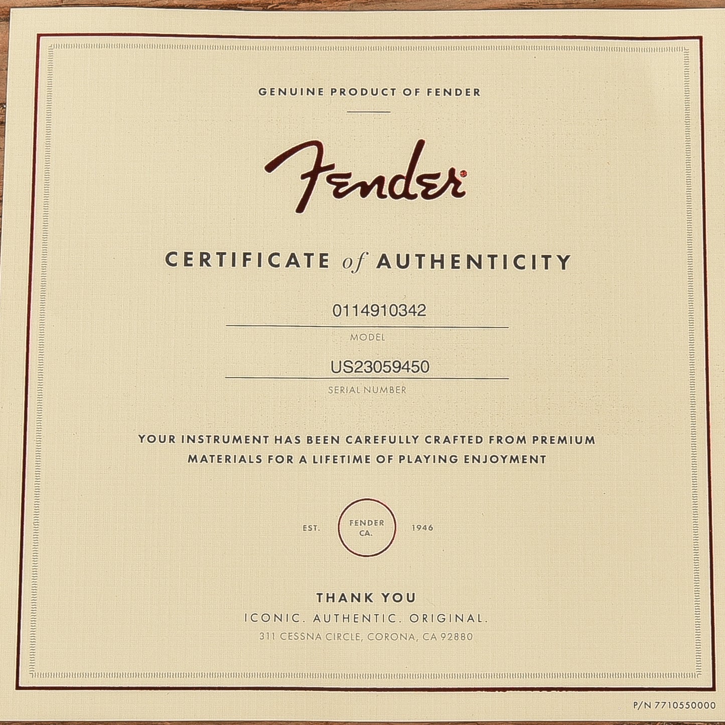 Fender American Performer Stratocaster Sienna Sunburst 2023