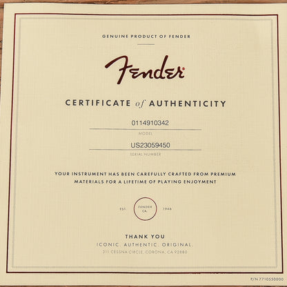 Fender American Performer Stratocaster Sienna Sunburst 2023