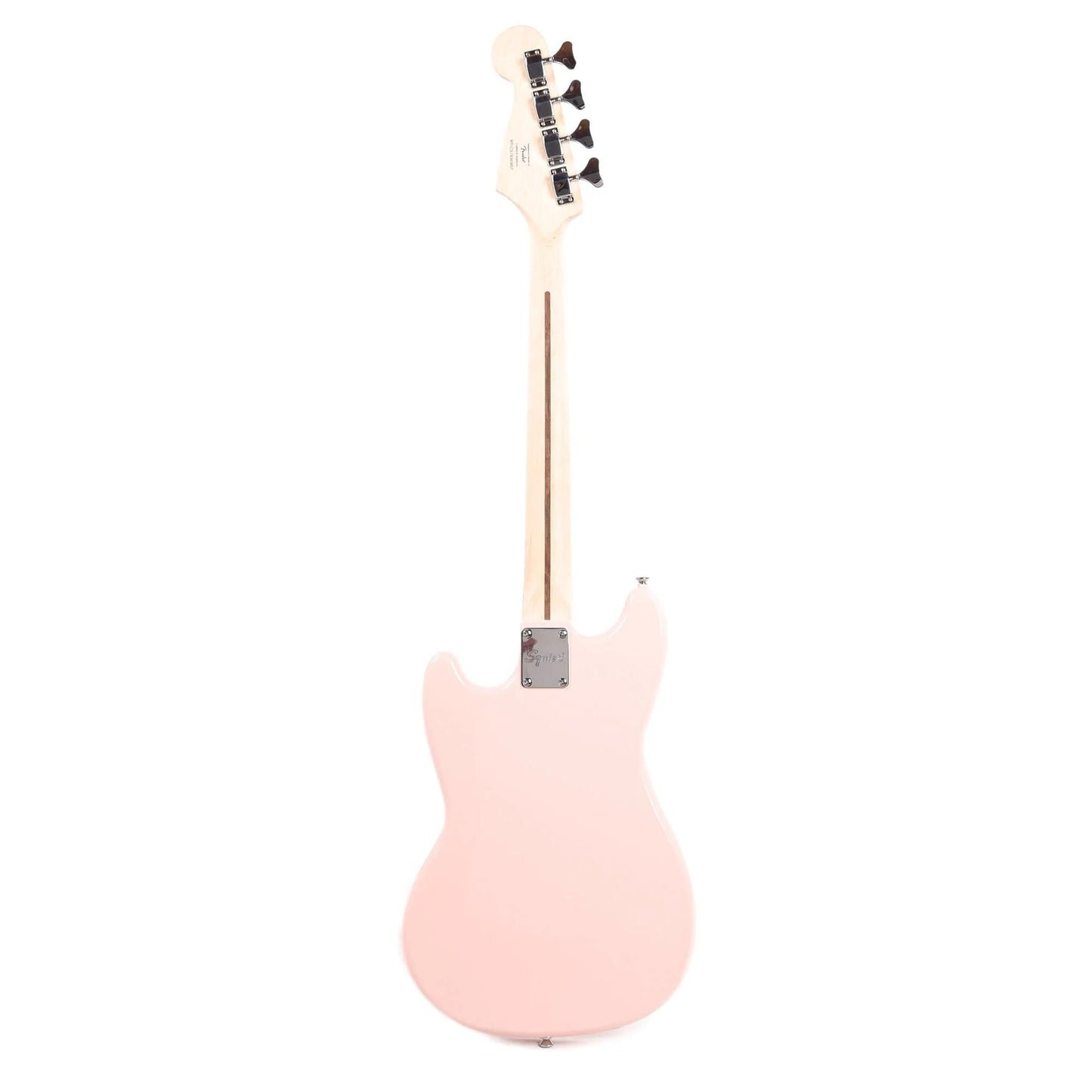 Squier Bronco Bass Shell Pink
