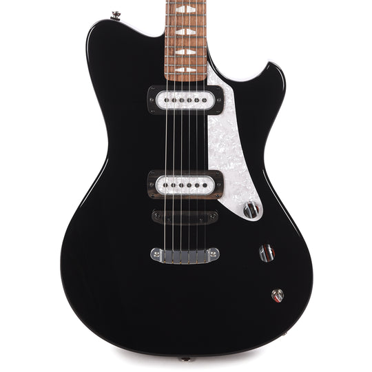 Powers Electric A-Type Shamel Ash Blacktop Top-Loading Hard Tail w/PF42 Pickups