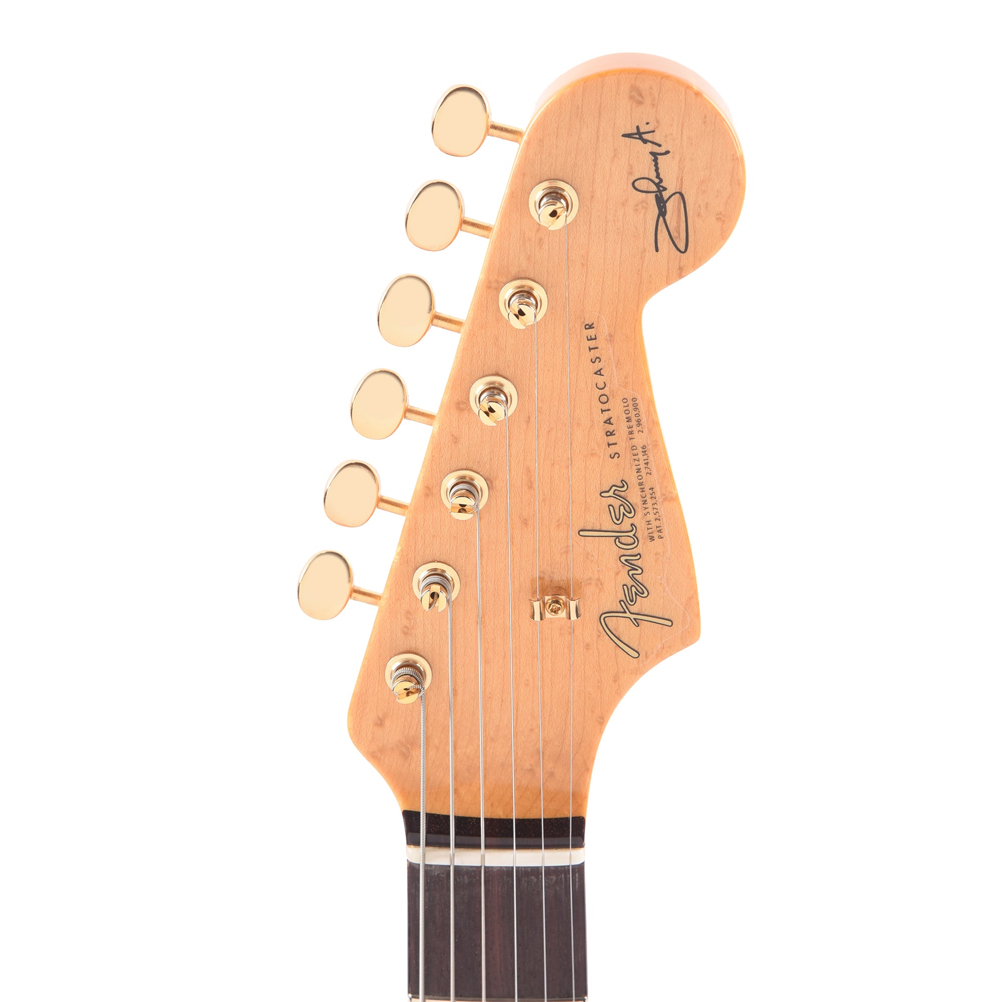 Fender Custom Shop Johnny A. Signature Stratocaster Sunset Glow Metallic w/Gold Hardware