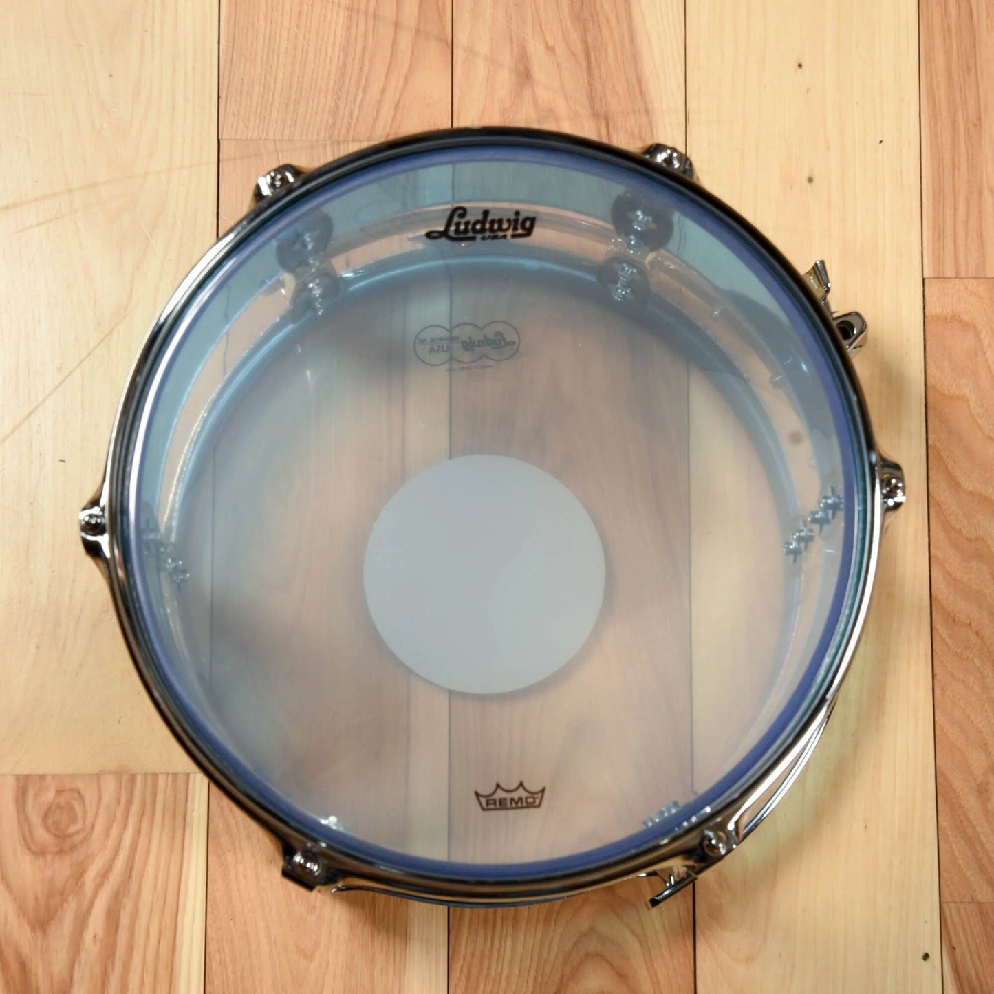 Ludwig Vistalite 13/16/22 3pc. Drum Kit Blue/Clear/Blue Limited Edition