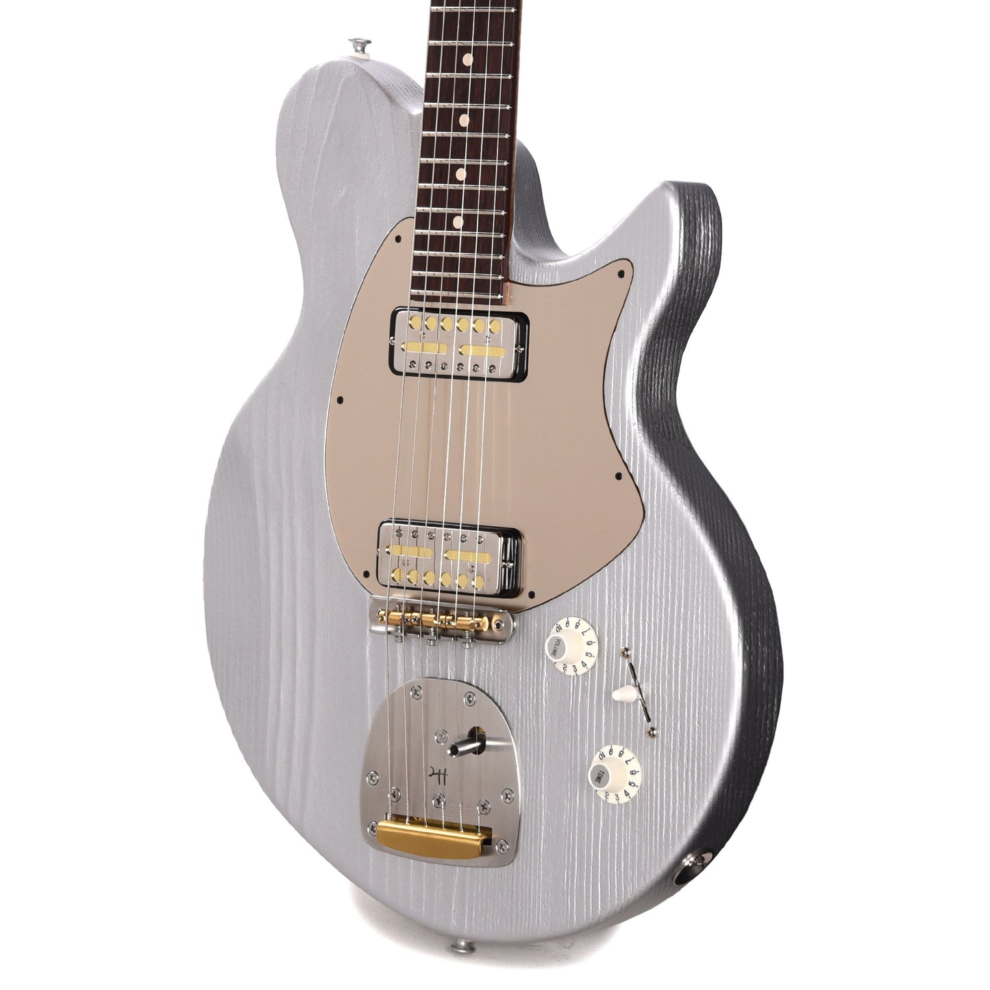 Eastman D'Ambrosio Offset '63 Phoenix Pine Inca Silver w/Lollar Goldfoil Pickups