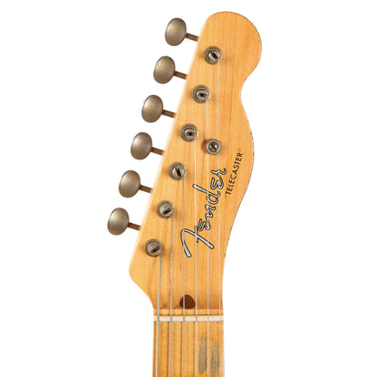 Fender Custom Shop 1952 Telecaster HS "Chicago Special" Heavy Relic Super Faded Nocaster Blonde w/Bigsby B5 & Duncan Antiquity Humbucker Electric Guitars / Solid Body
