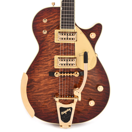 Gretsch G6134TGQM-59 Limited Edition Quilt Classic Penguin with Bigsby Forge Glow