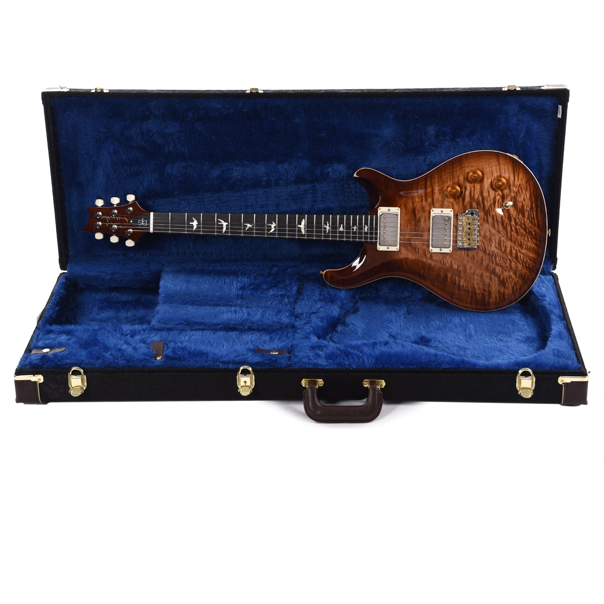 PRS Wood Library DGT 10-Top Quilt Copperhead Burst w/Ebony Fingerboard & Figured Mahogany Neck Electric Guitars / Solid Body