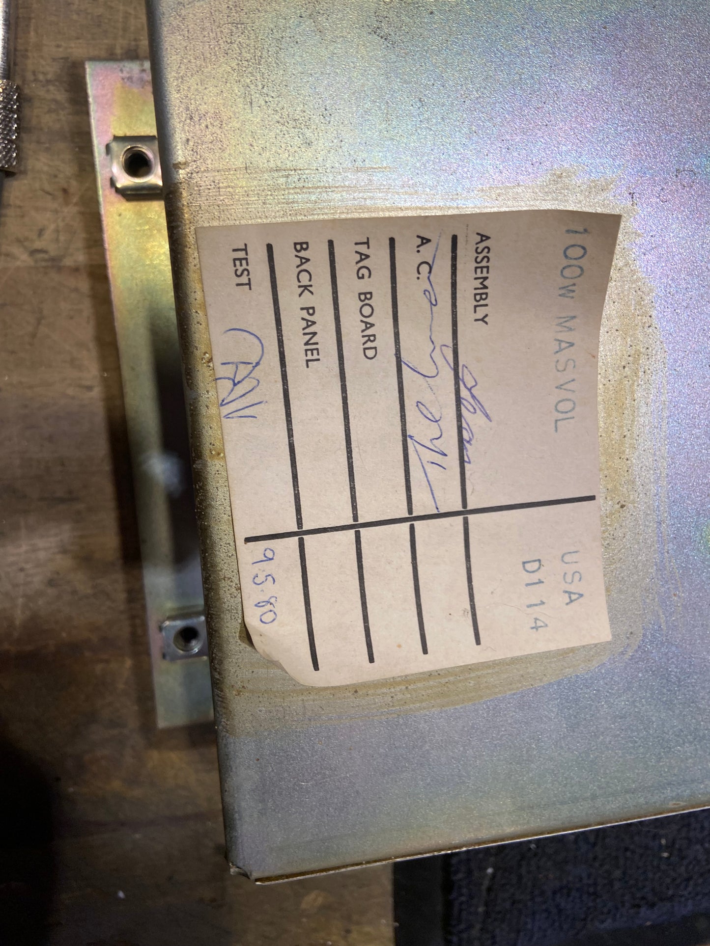 Marshall JMP 2203 Mk2 Master Model Lead 100-Watt Guitar Amp Head  1980