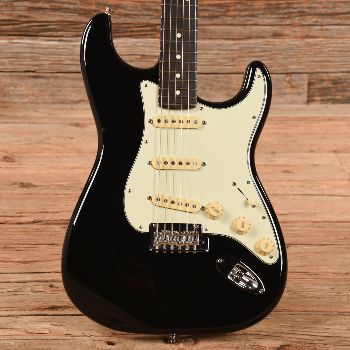 Fender American Professional II Stratocaster Neck w/Deluxe Series Stratocaster Body Black 2023